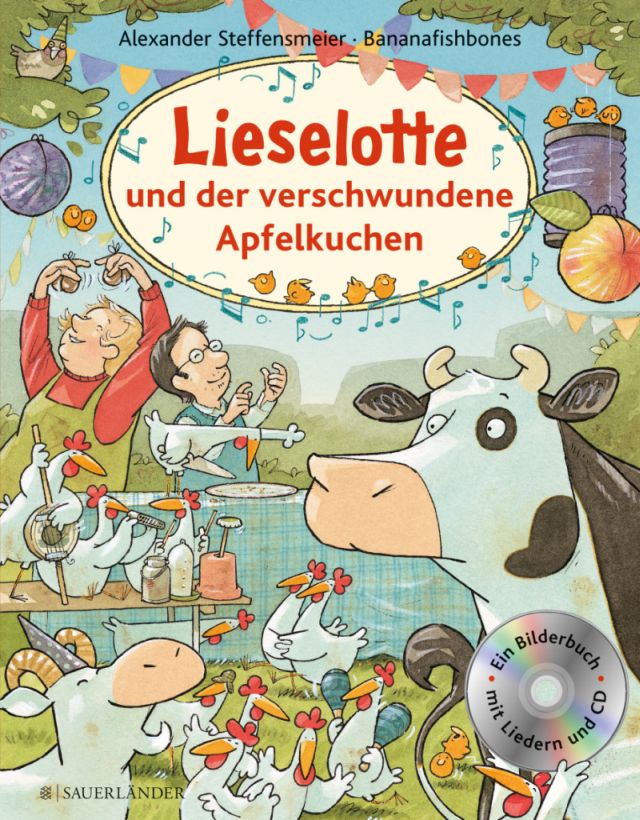 Buchcover Kuh Lieselotte und der verschwundene ApfelkuchenFoto: S. Fischer Verlag