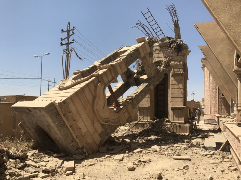 zerstörte Städte - nicht nur für Christen im Irak ein Trauma
