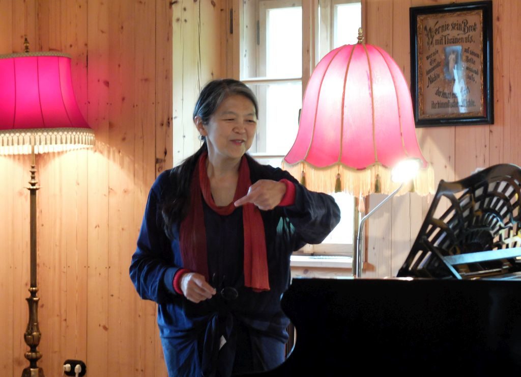 Masako Ohta am Tannerhof