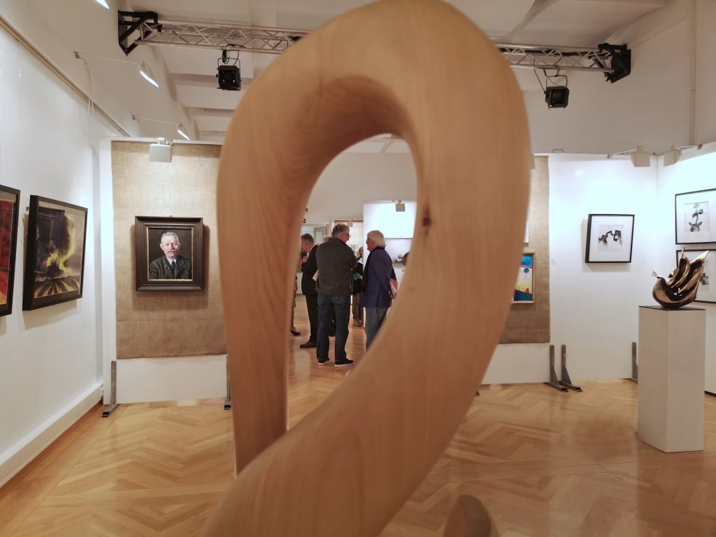 Blick in die 70. Tegernseer Kunstausstellung