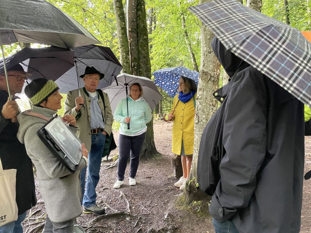 Tegernseeer Heimatführerinnen und Heimatführer am Obersalzberg